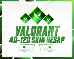 VALORANT 40-120 SKIN - GARANTİLİ - MAİL DEĞİŞEN!