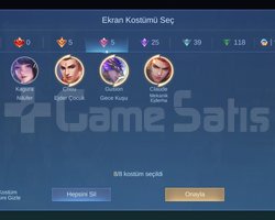 Gusion Collector + Gusion 11.11 Chou Guin KOF