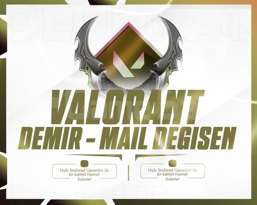TR SERVER - RANK DEMİR - MAİL DEĞİŞİR - GARANTİ!