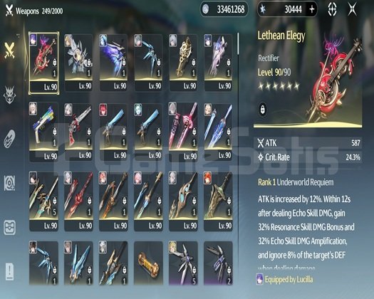 wuthering Waves 250 süreli+170 standart wish
