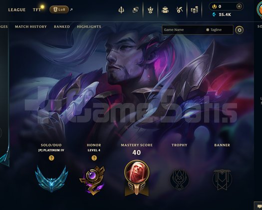 TR Plat 4 | 3 Kostüm - 25K Mö | LoL Hesap