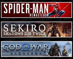 SpiderMan RE +Sekiro +Ragnarök