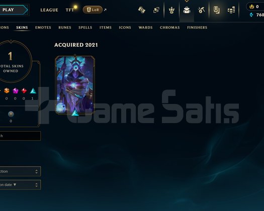 TR Unranked | 1 Kostüm - 23 Hero | LoL Hesap