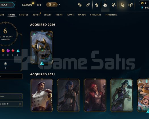 TR Unranked | 6 Kostüm - 33 Hero | Dereceli Hazır