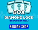 EN UCUZ - EN HIZLI - 50x Diamond Lock