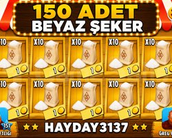 150 adet BEYAZ ŞEKER