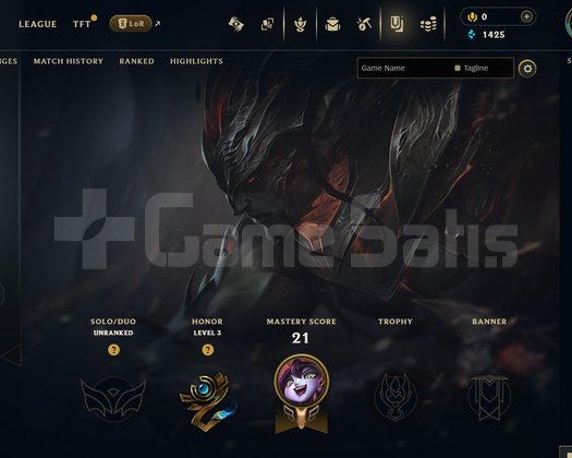 EUW Unranked | 4 Kostüm - 35 Hero | LoL Hesap