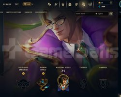 EUW Unranked | 8 Kostüm - 59 Hero | LoL Hesap