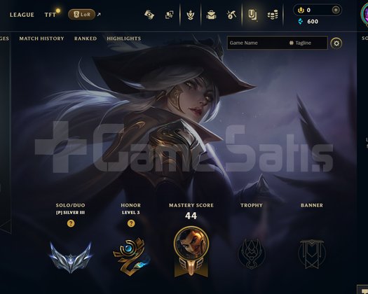 EUW Silver 3 | 4 Kostüm - 58 Hero | LoL Hesap