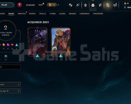 EUW Unranked | 2 Kostüm - 24 Hero | LoL Hesap