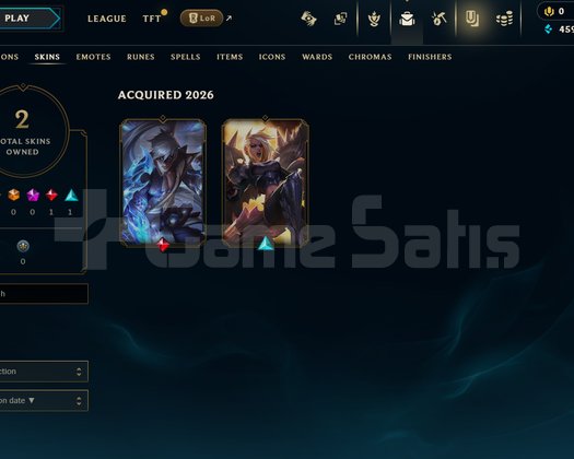EUW Unranked | 2 Kostüm - 24 Hero | LoL Hesap