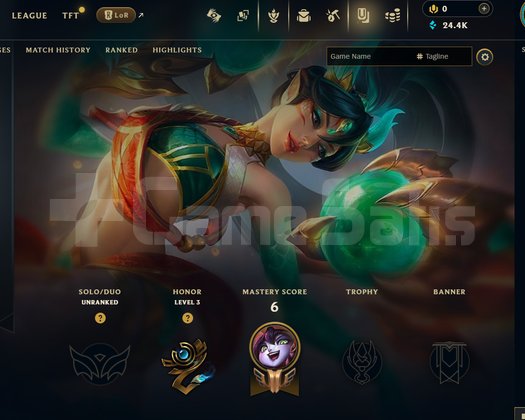 EUW Unranked | 2 Kostüm - 24K Mö | LoL Hesap