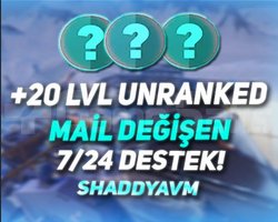 TR + 5 MAÇ + MAİL DEĞİŞEN + UNRANKED!