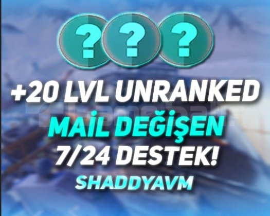 TR + 5 MAÇ + MAİL DEĞİŞEN + UNRANKED!