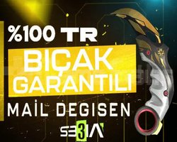 TR SV | BIÇAK GARANTİ MAİL DEĞİŞEN V.I.P