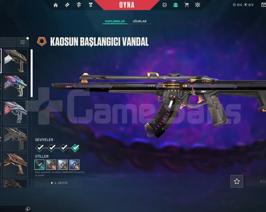 bol skinli lol valo hesabı