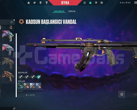bol skinli lol valo hesabı