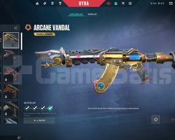 Arcane Vandal VCT Karambitli Dolu Dolu Riot Acc