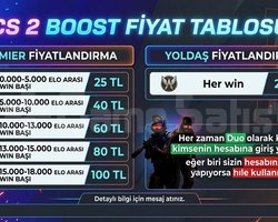 CS 2 GLOBALDEN HİLESİZ BOOST