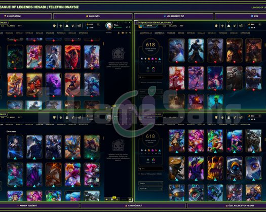 TR | 618 SKİN | TEL ONAYSIZ | GÜVENİLİR HESAP