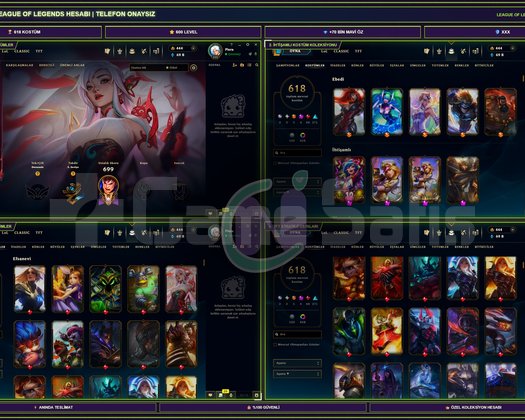 TR | 618 SKİN | TEL ONAYSIZ | GÜVENİLİR HESAP