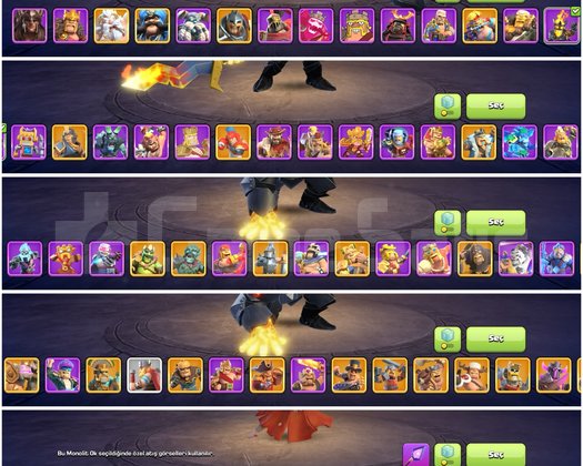 TH18COC | 215 KOSTÜM | Türkiyenin En Dolusu !