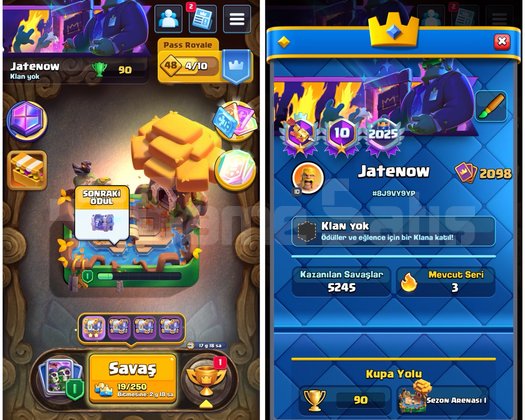 2098 SEVİYECR | 55 MAX KART | 41 EVRİM FULL !!