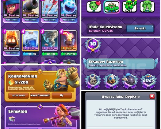2035 SEVİYECR | 40+ MAX KART | 33 EVRİM !!