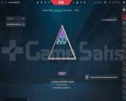 LOl 35 LVL & VALORANT DİA BİTİRMİS TEMİZ OYNAMALI