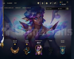 12 YILLIK ÖZEL RİOT TOTEMLİ 623 LVL HESAP
