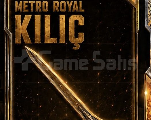 Pubg metro royal kılıc