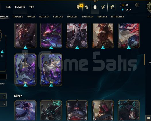 122 LEVEL / 97 SKİN / 144 HERO +MAİL +16K SATIŞ
