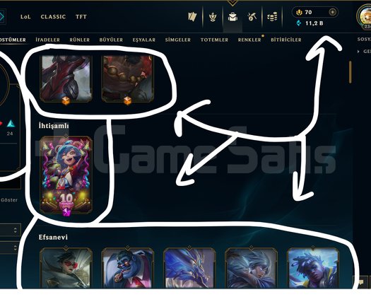 234 LEVEL / 107 SKİN / FUL HERO +MAİL +16K SATIŞ