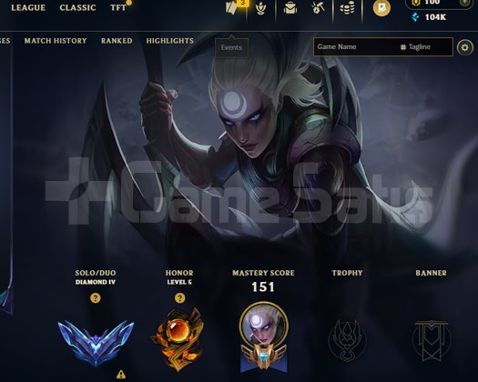 EUW DIA 4 104K ÖZ HESAP