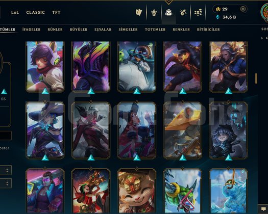 272 LEVEL / 172 SKİN / FUL HERO +MAİL +16K SATIŞ
