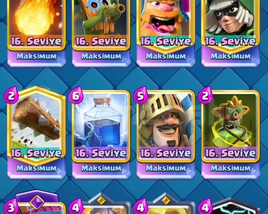 2080 LEVEL + 33 ADET 16 KART + 190 EMOTE !