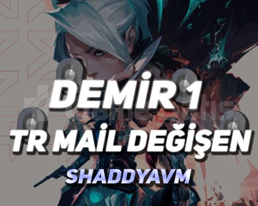 TR - MAİL DEĞİŞEN - DEMİR 1 - ULTRA DÜŞÜK MMR!
