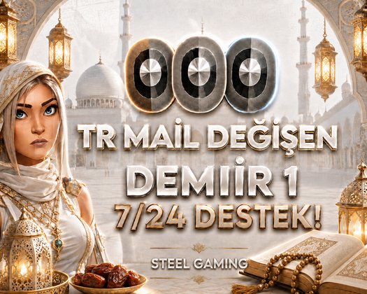 TR - DEMİR 1 - MAİL DEĞİŞEN - DÜŞÜK MMR!