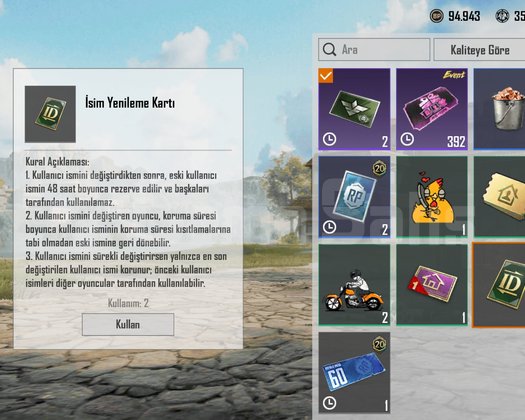 TEK BAĞ !! PLATİN V + ID KARTI ++