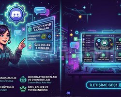 discord sunucu kurulumu ve aktif destek
