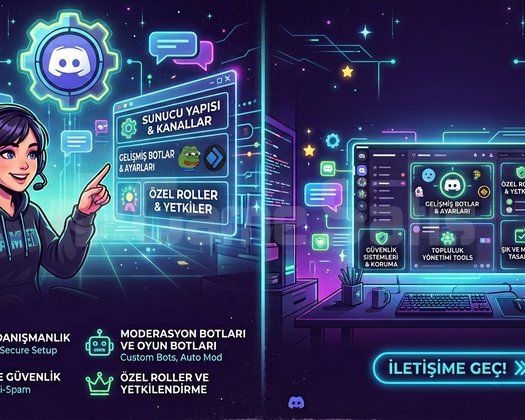 discord sunucu kurulumu ve aktif destek