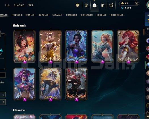 Lol hesabım bıraktığım için satıyorum