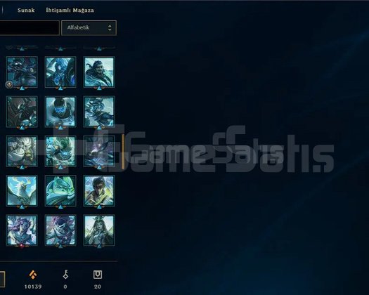 TR/ 491 LV / 252 SKIN / FULL HERO / 89.000 MAVİ ÖZ
