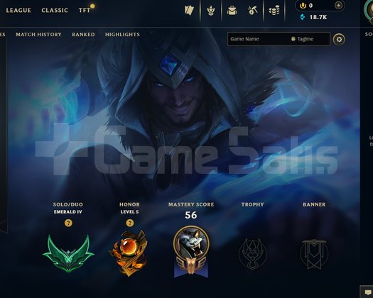 TR Emerald 4 70 WR - 30 lp alan jg main hesap