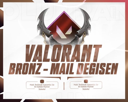 TR SERVER - BRONZ DEMİR - MAİL DEĞİŞİR - GARANTİ!