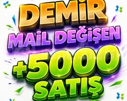 TR - DEMİR - MAİL DEĞİŞEN - ULTRA DÜŞÜK MMR!