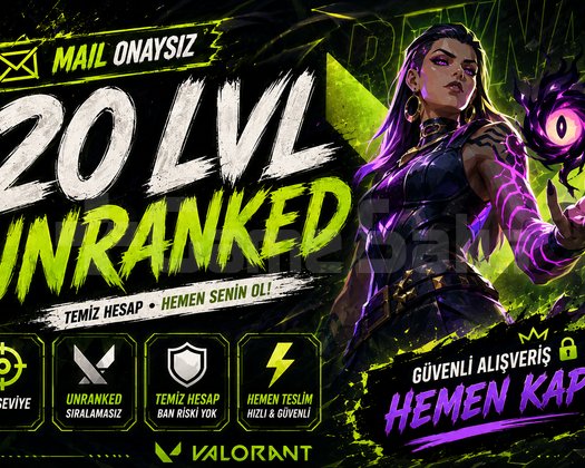 İLK MAİL SİZDE! UNRANKED TR | HIZLI TESLİMAT
