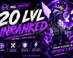 ONAYSIZ MAİL! UNRANKED TR | ANINDA TESLİMAT