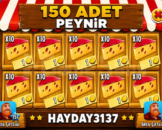 150 adet PEYNİR