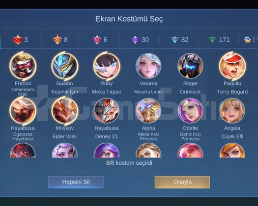 LEGEND KOSTÜMLER + YAYINCI HESABI !!